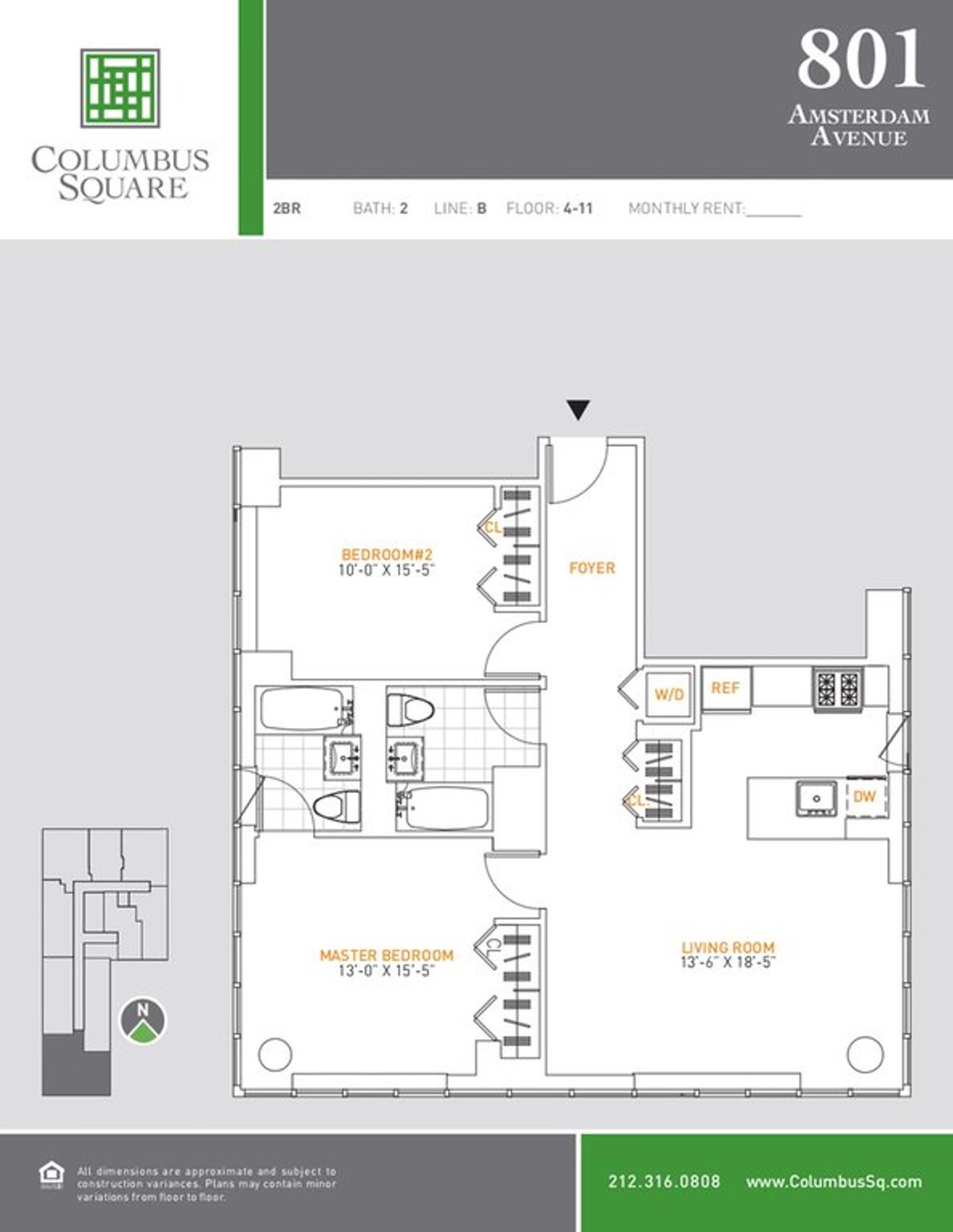 Photo for Columbus Square - 801 Amsterdam Avenue Condominium in Upper West Side, Manhattan