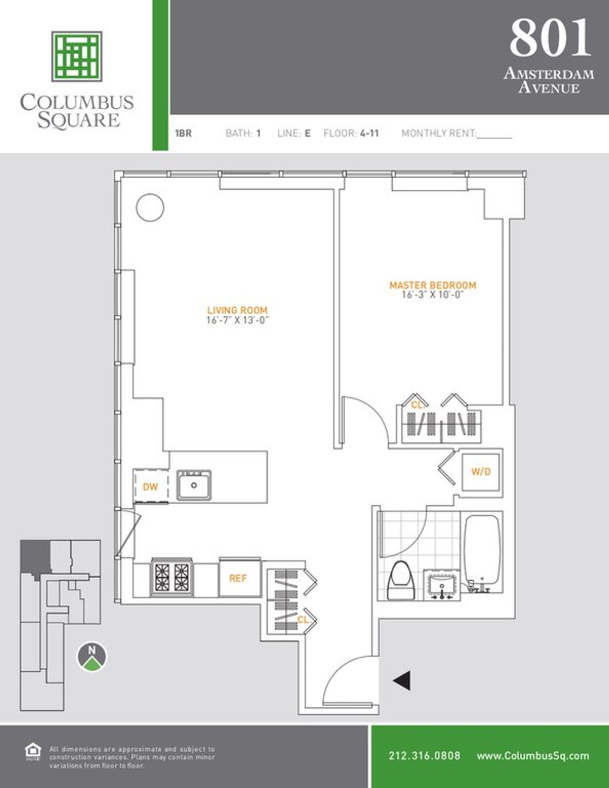 Photo for Columbus Square - 801 Amsterdam Avenue Condominium in Upper West Side, Manhattan