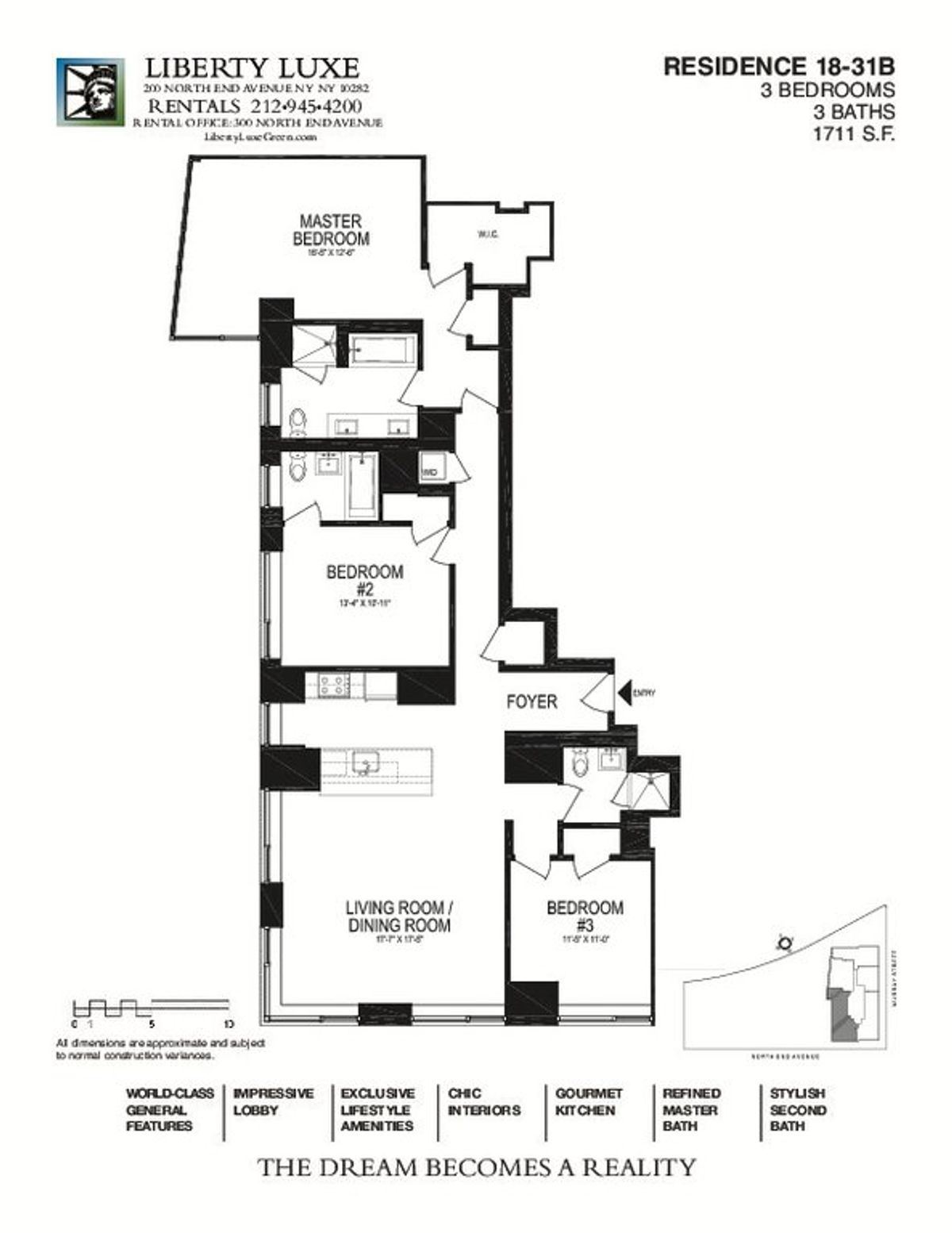 Photo for Liberty Luxe - 200 North End Avenue Condominium in Battery Park City, Manhattan