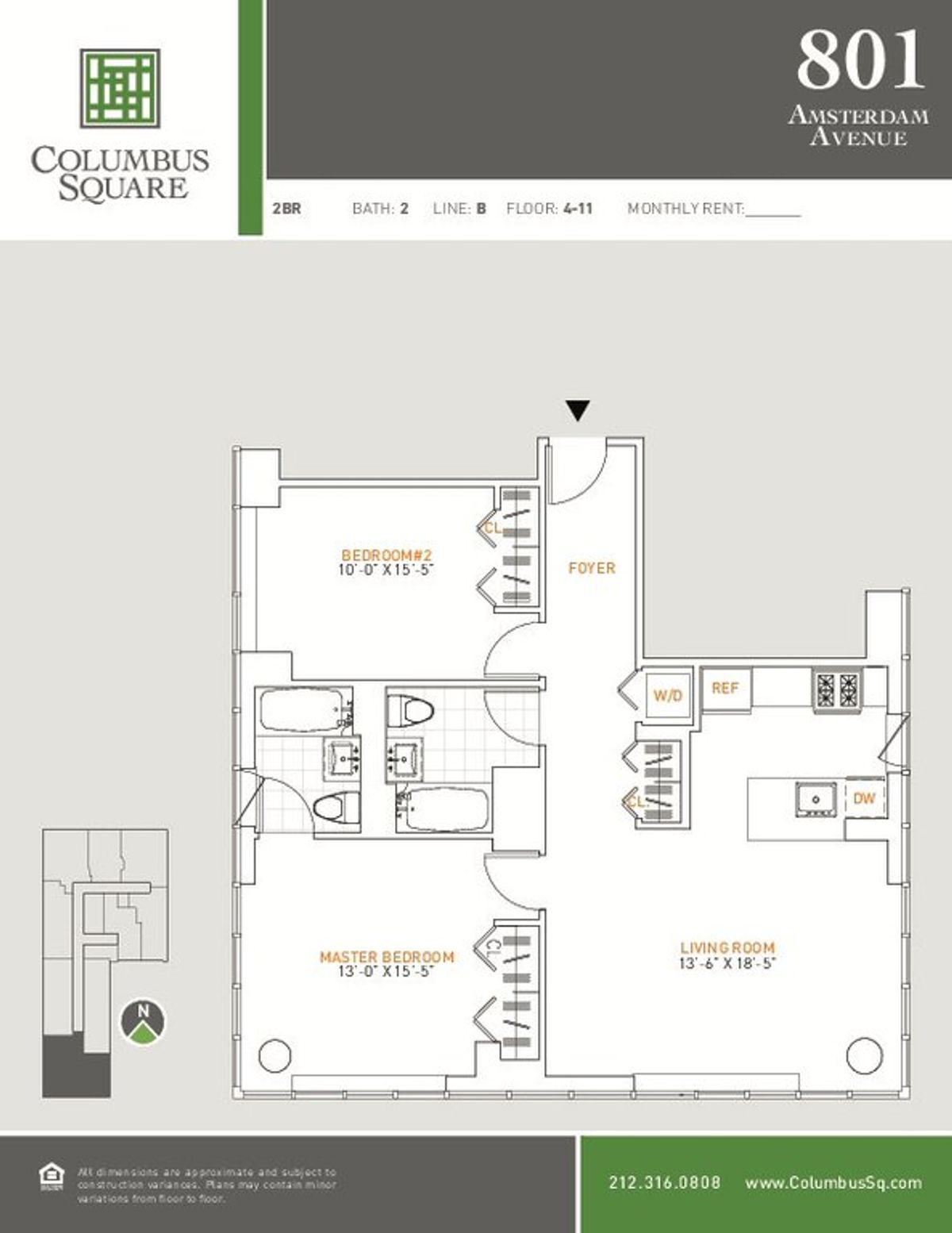 Photo for Columbus Square - 801 Amsterdam Avenue Condominium in Upper West Side, Manhattan