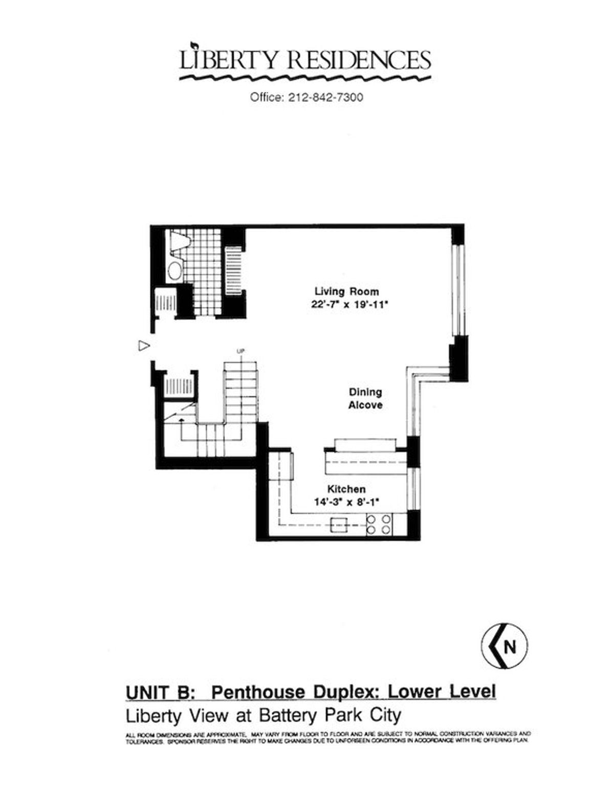Photo for Liberty View - 99 Battery Place  (Cps1 Cd88-319) Condominium in Battery Park City, Manhattan