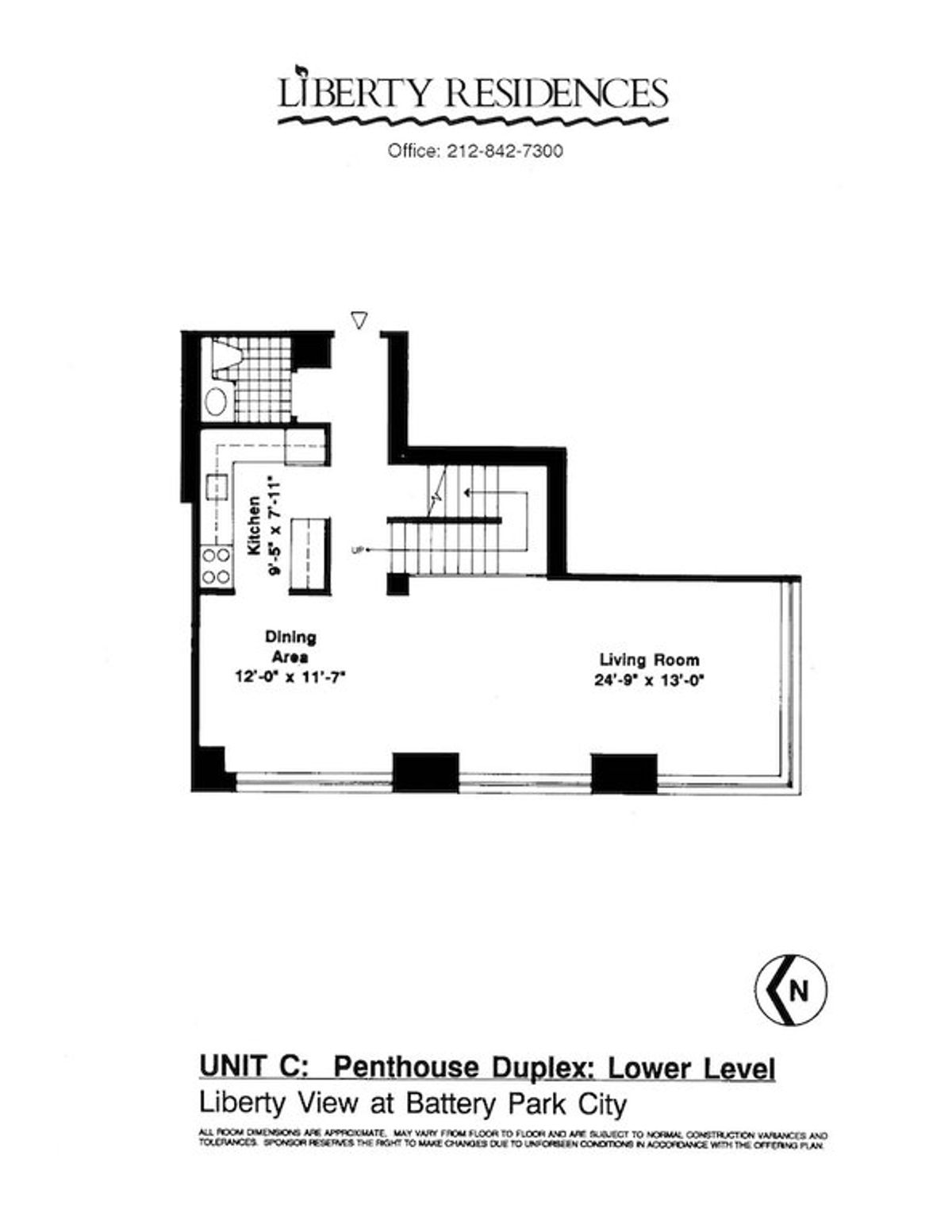 Photo for Liberty View - 99 Battery Place  (Cps1 Cd88-319) Condominium in Battery Park City, Manhattan