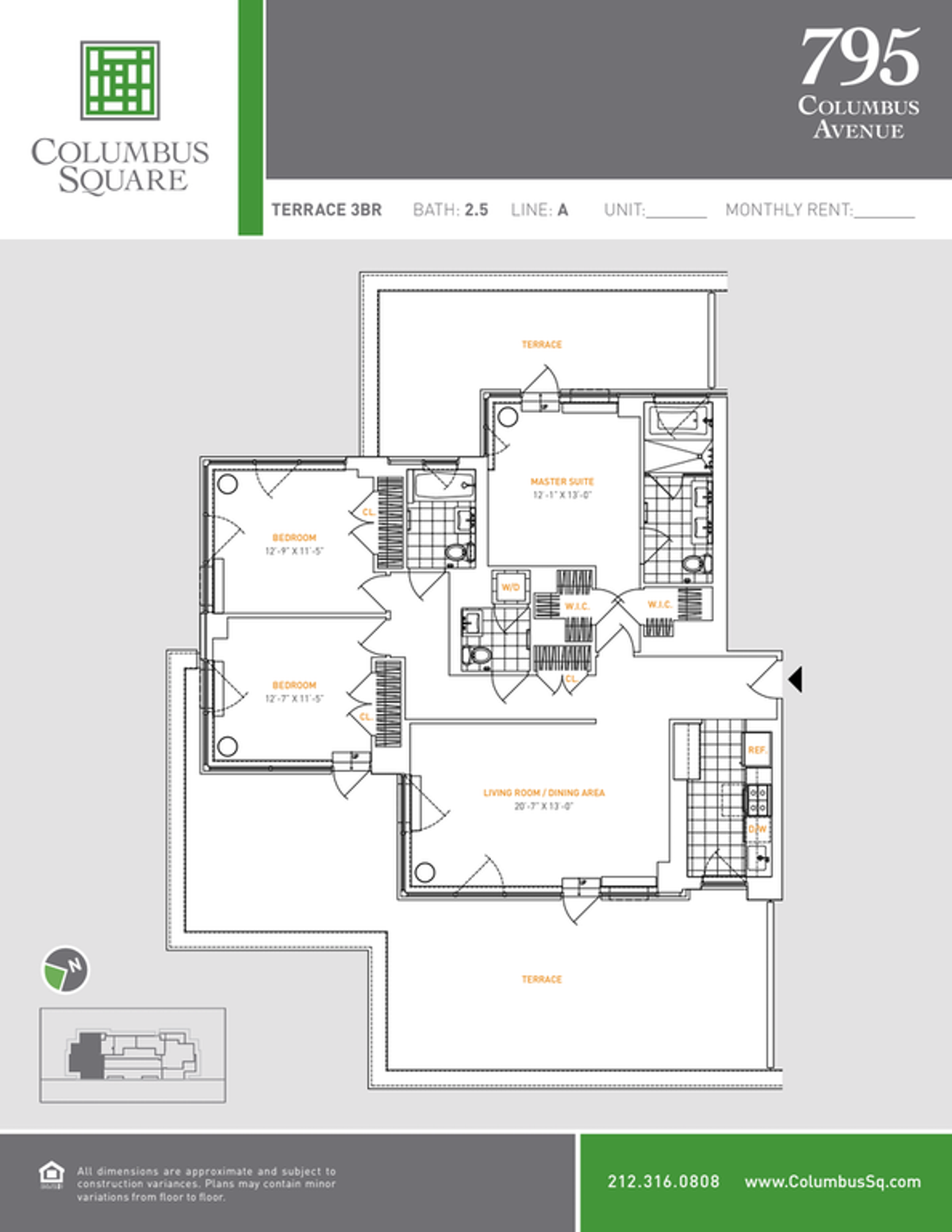 Photo for  Columbus Square  - 795 COLUMBUS AVENUE Condominium in Upper West Side, Manhattan