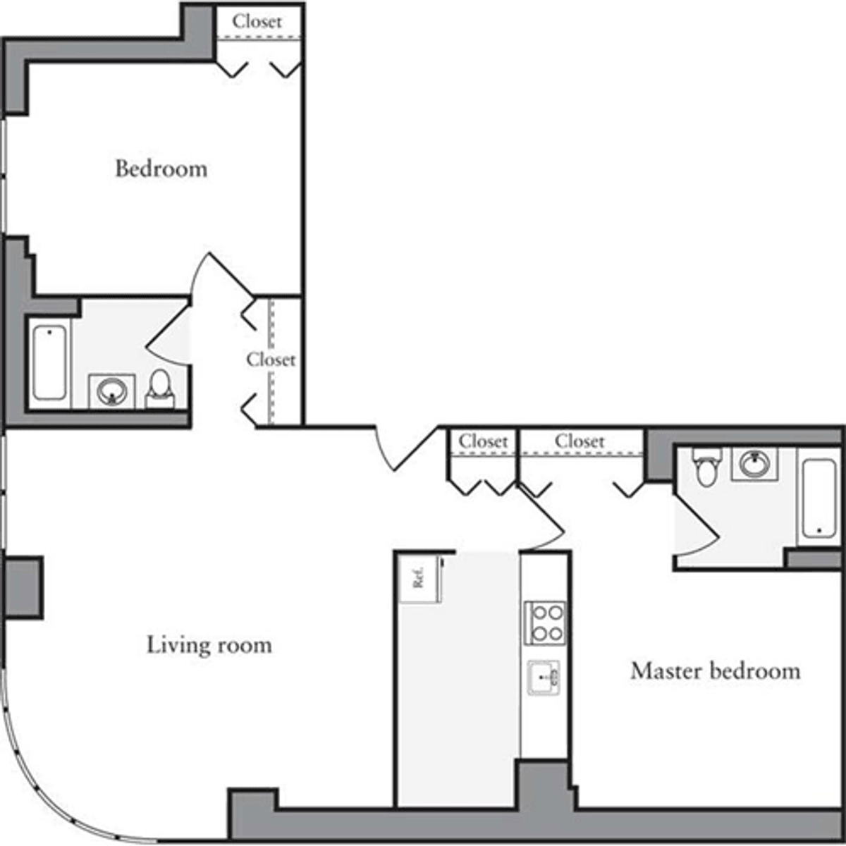 Photo for  Archstone West 54th  - 505 West 54th Rental Building in Hell's Kitchen, Manhattan