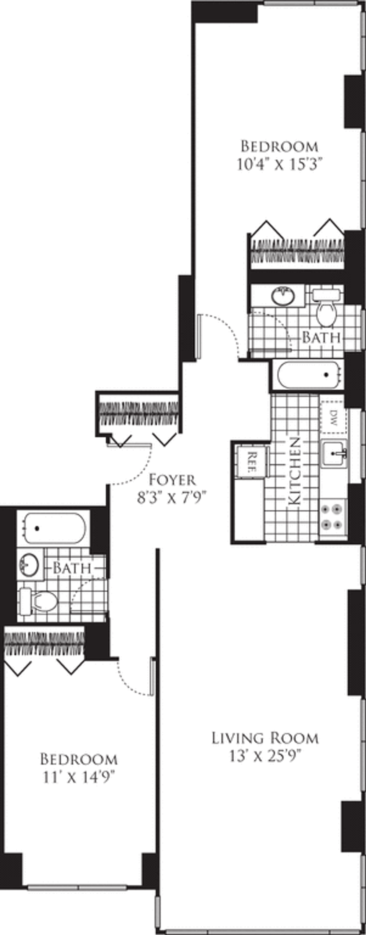 Photo for Longacre House - 305 West 50th Street Rental Building in Hell's Kitchen, Manhattan