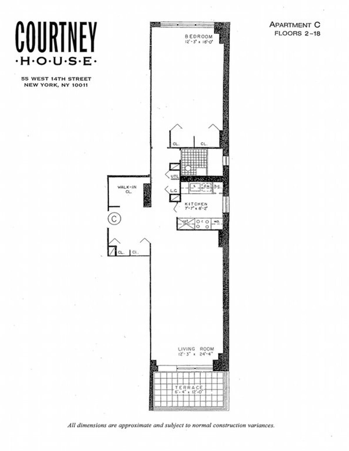 Photo for Courtney House - 53 West 14th Street Rental Building in Flatiron, Manhattan