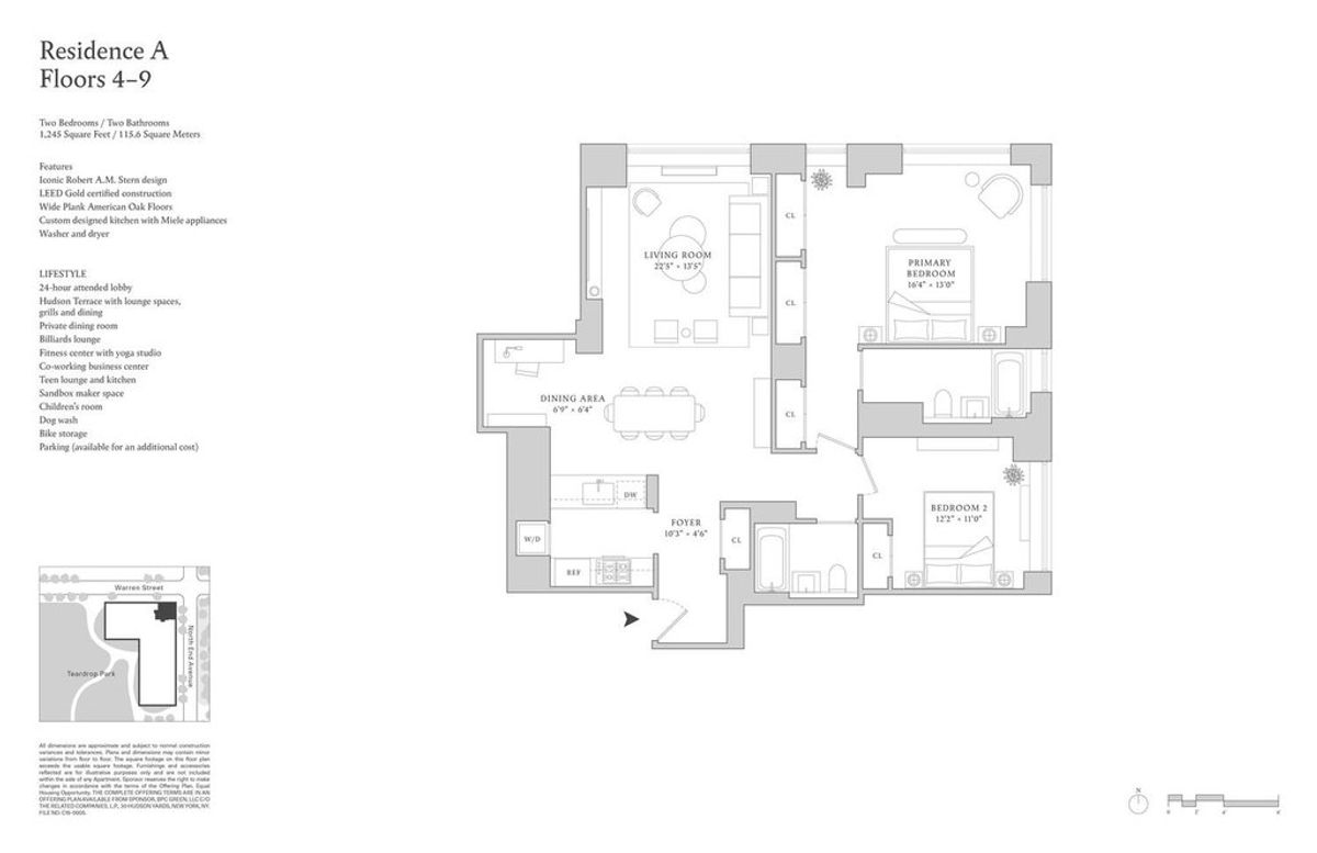 Photo for Tribeca Green - 325 North End Avenue Rental Building in Battery Park City, Manhattan