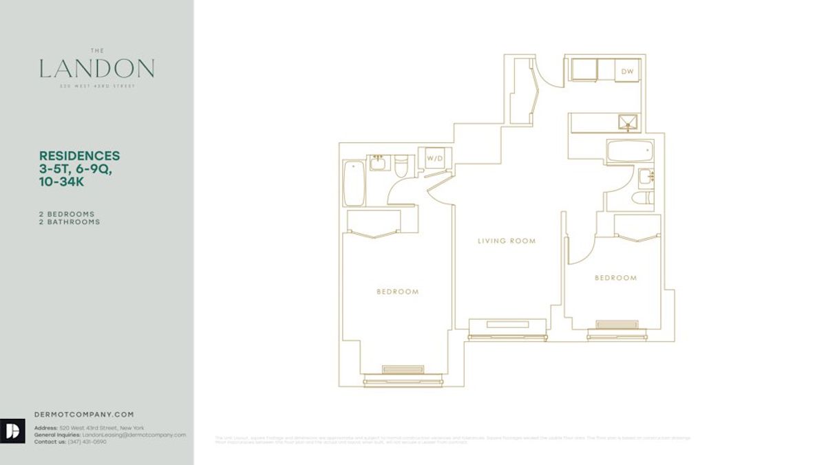 Photo for The Landon - 520 West 43rd Street Rental Building in Hell's Kitchen, Manhattan