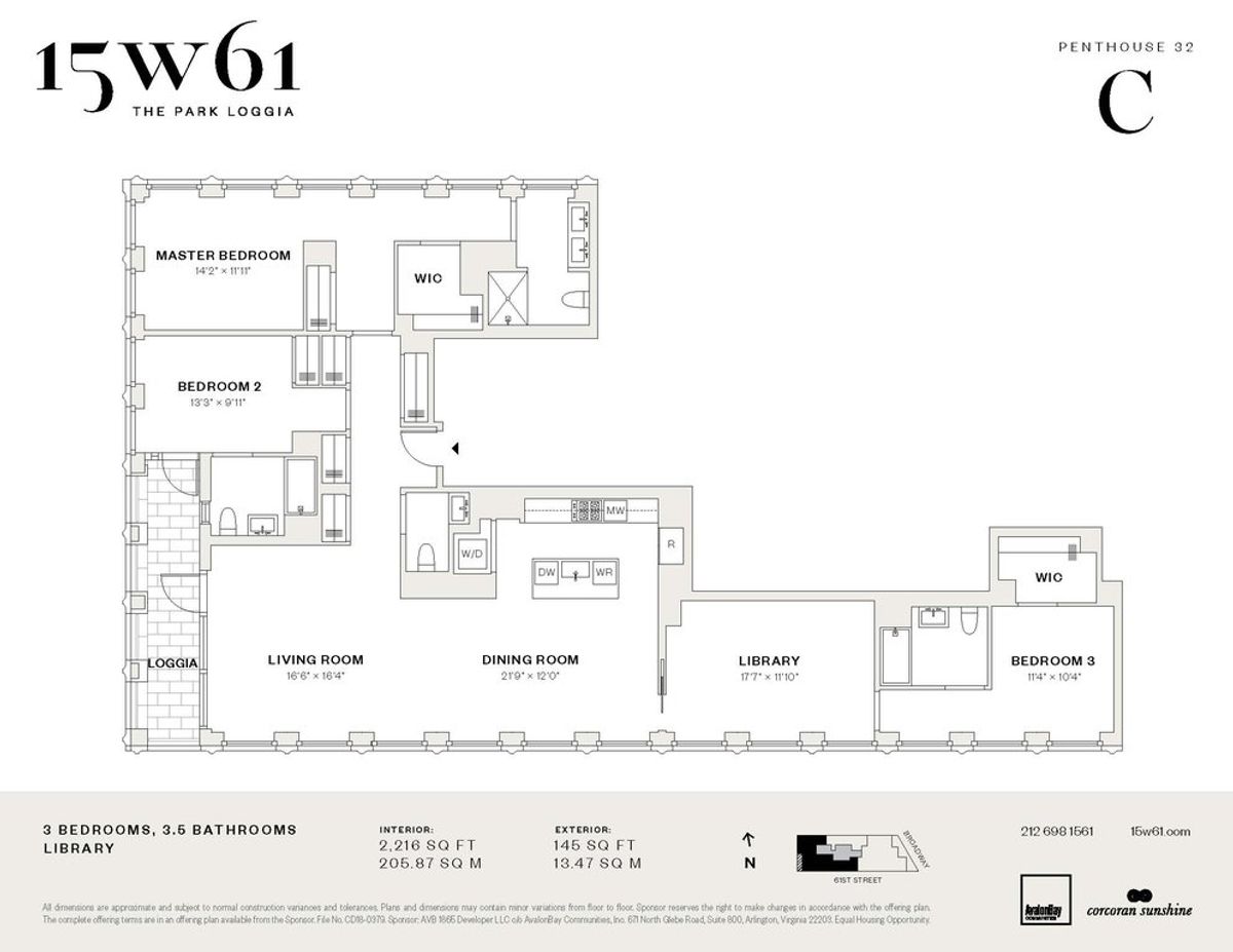 Photo for The Park Loggia - 15 WEST 61ST STREET Condominium in Upper West Side, Manhattan