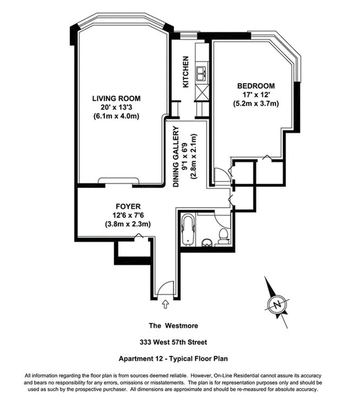 Photo for The Westmore - 333 W. 57th Street &Amp; 340 W. 58th Street Condominium in Midtown West, Manhattan