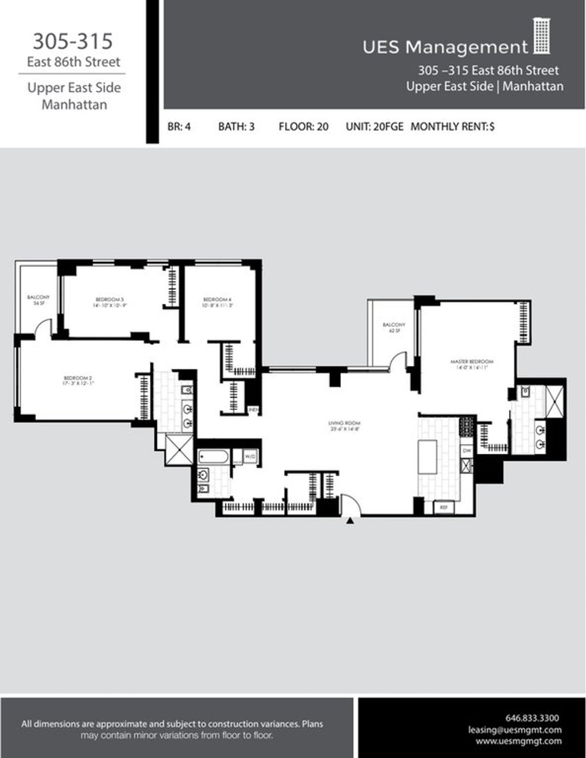 Photo for Yorkshire Towers - 1660 2nd Avenue Rental Building in Upper East Side, Manhattan