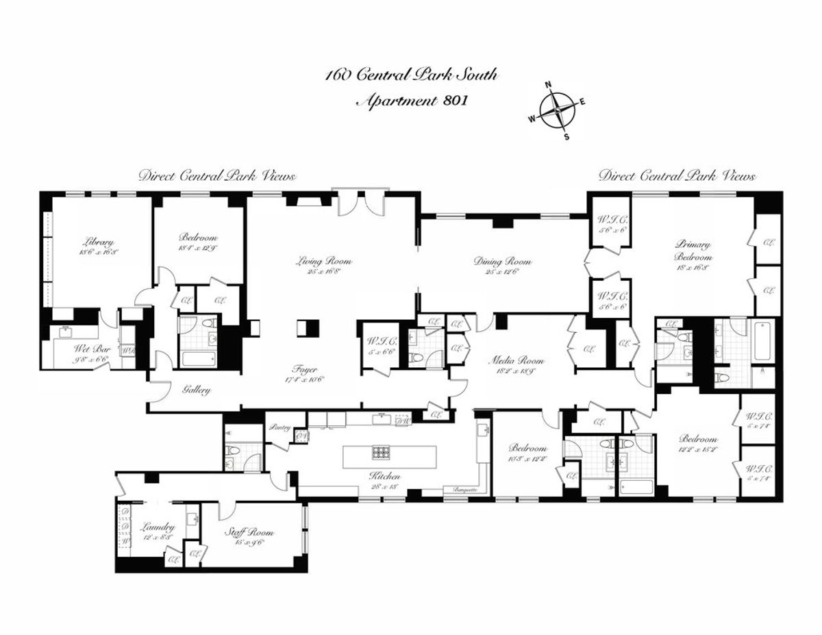 Photo for JW Marriott Essex House - 160 CENTRAL PARK SOUTH Condominium in Midtown, Manhattan